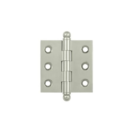 Deltana CH2020U14 Ball Tip Cabinet Hinge Polished Nickel, 10PK CH2020U14-XCP10